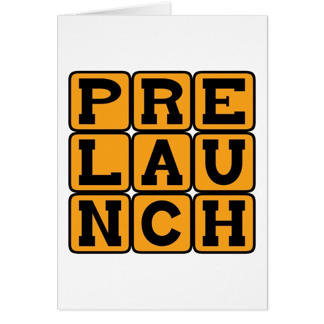 Prelaunch, Moderskap Stage Hälsningskort (Framsidan)