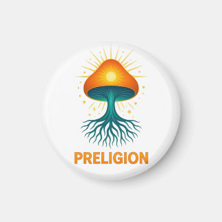 Preligion - Svamp logotyp Magnet
