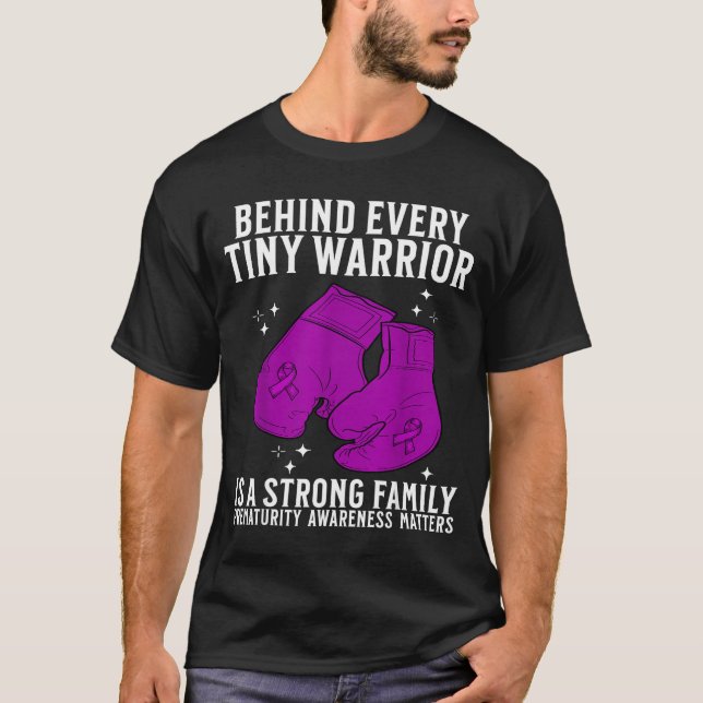 Prematurity Awareness For Nicu Parents Nicu Awaren T Shirt (Framsida)