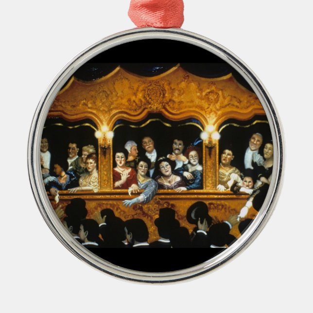 Premiär på La Fenice Julgransprydnad Metall (Framsidan)