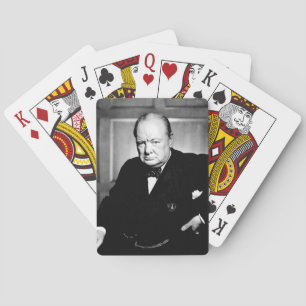 Premiärminister Winston Churchill Kortlek