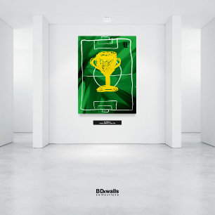 Premier League #1 #Abstrakt #Sport #Fotboll #UEFA Canvastryck