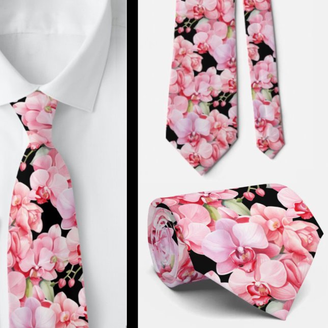 Premier Rosa Orchid Forme Neck Tie Slips (Skapare uppladdad)