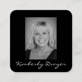 Premium 2,5 x 2,5-foto-AFFÄRSKORT Fyrkantigt Visitkort