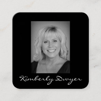 Premium 2,5 x 2,5-foto-AFFÄRSKORT Fyrkantigt Visitkort