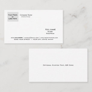 Premium-Affärskort - Anpassningsbar Foil/Textured Visitkort
