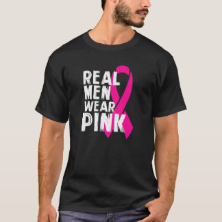 PREMIUM Breast Canceness Awareness Tshirt Real Man T Shirt