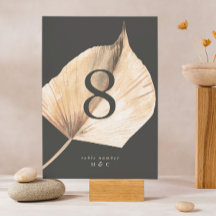 Premium Charcol Cream Pampas Grass Blommigt Bröllo