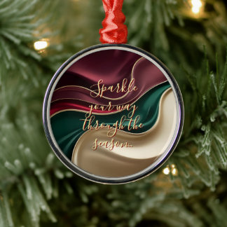 Premium Christmas ornament in stylish graphic