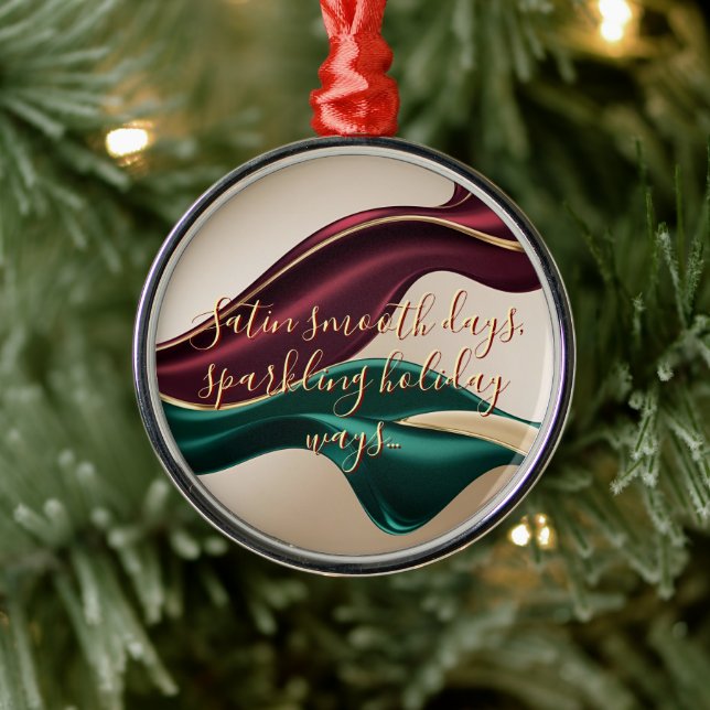 Premium Christmas ornament in stylish graphic (Träd)
