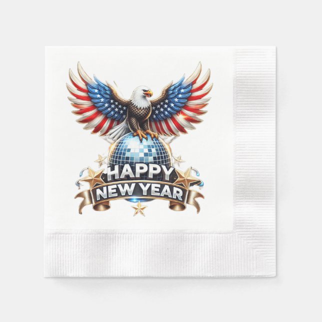 "Premium Eco-Friendly Papper Napkins for Party Pappersservett (Framsidan)