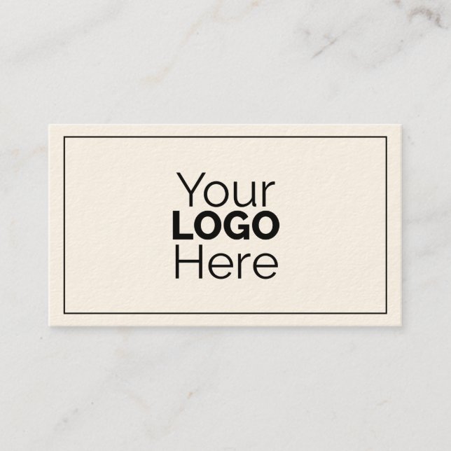 Premium Eggshell-Anpassningsbar, Affärskort Visitkort (Framsida)