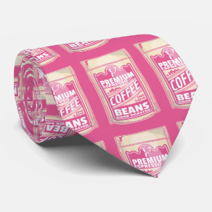 Premium espresso-kaffebönor rosa food pop slips