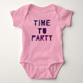 Premium Firande-tid till Party-Rosa T Shirt