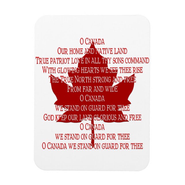 Premium Flexi Canada Magnet Canada Souvenir (Vertikal)