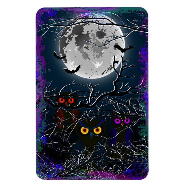 Premium Flexi Magnet Happy halloween (Vertikal)