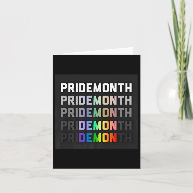 Premium för demontering av pride i månaden _1 kort (Framsida)