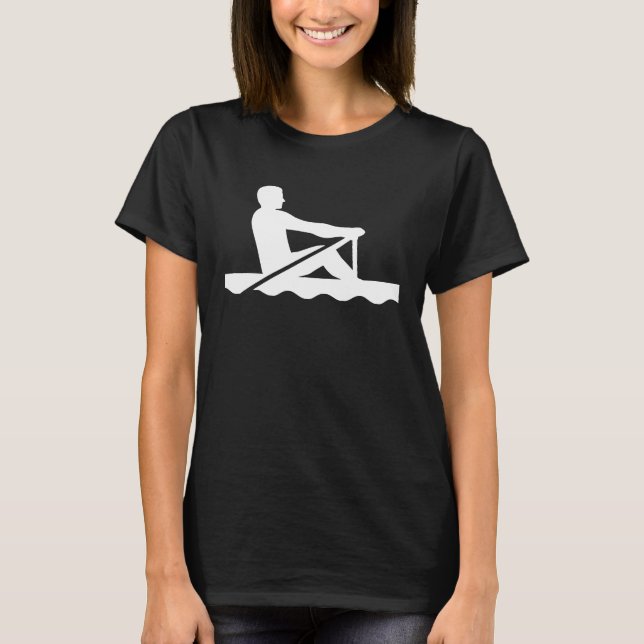 Premium för engångsrower t shirt (Framsida)