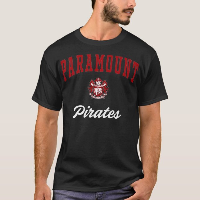 Premium för högskolenivå i Pirater C3  T Shirt (Framsida)