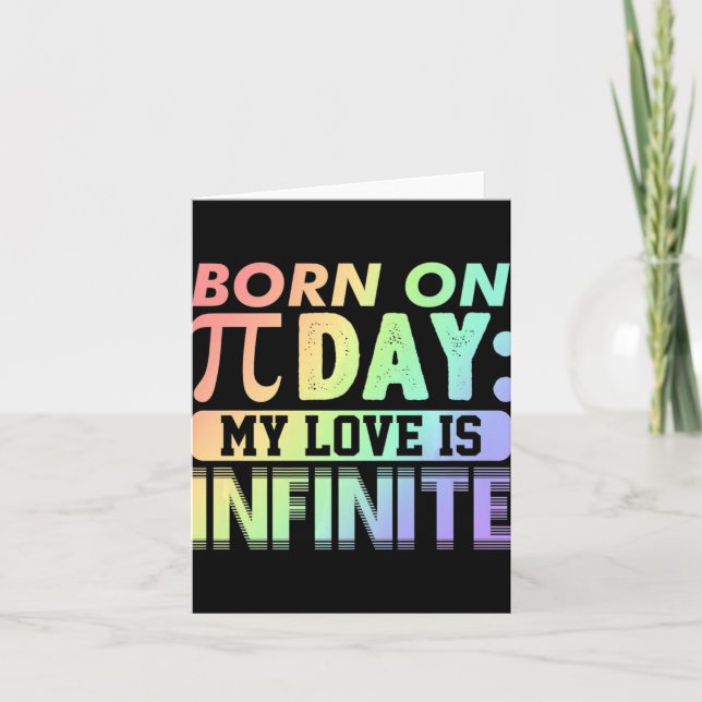 Premium för Pi-dagars gåva Kort (Framsida)