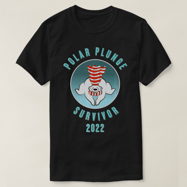 Premium för polar Plunge 2022 Polar Bear Premium T Shirt (Design framsida)