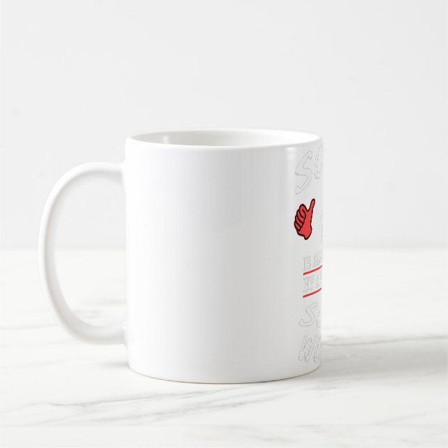 Premium för Social-arbetares avskrivning Kaffemugg (Vänster)