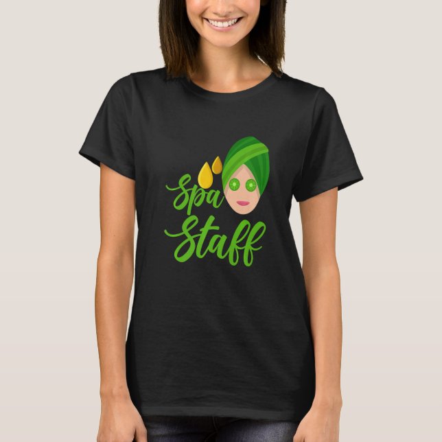 Premium för Spa-personal T Shirt (Framsida)