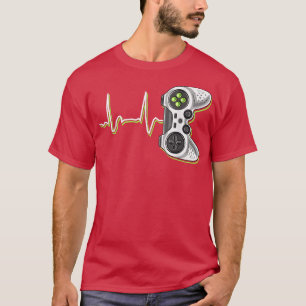 Premium för videospelaren Heartslag Video Game Con T Shirt