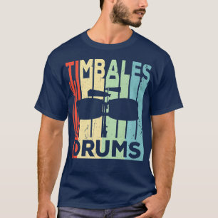 Premium för Vintage av tidbales Drums T Shirt