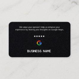 🥇 Premium Google-granskningskort Visitkort