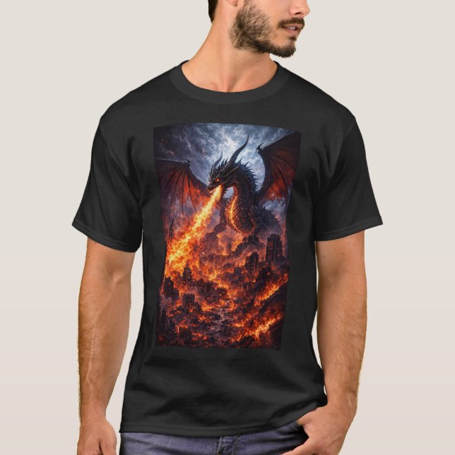 “Premium Herr T-Shirt – Stark Stil för Vardagen (Framsida)