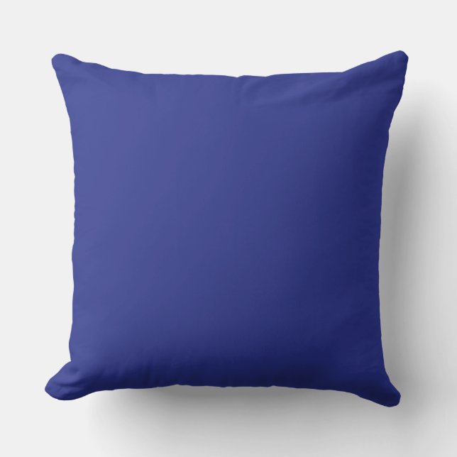 Premium Hypoallergen Pillow Blue Personalize Kudde (Framsida)