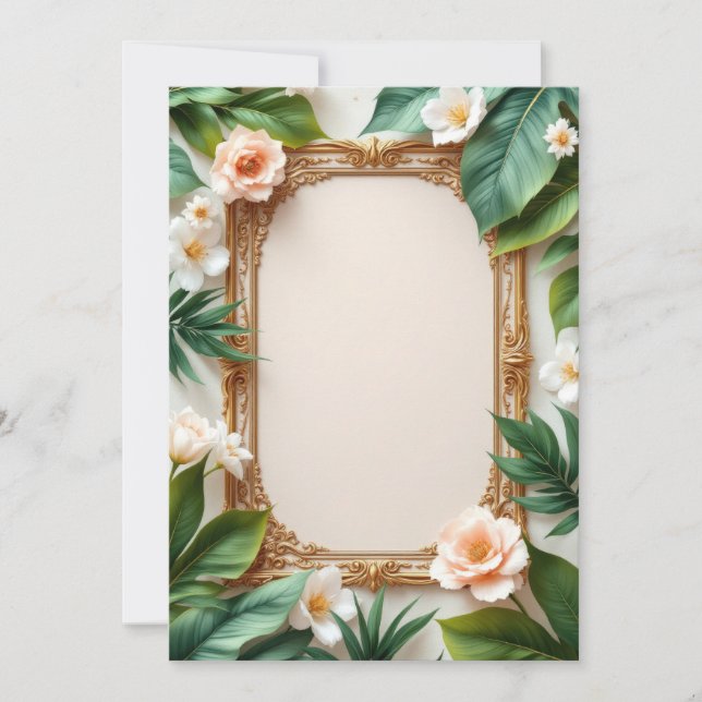 PREMIUM Inbjudningskort Design (Framsida)