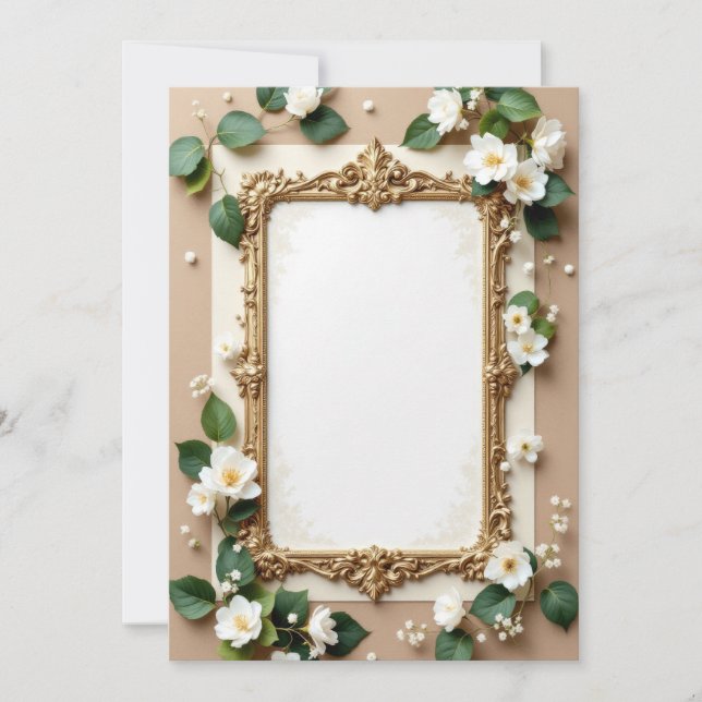 PREMIUM Inbjudningskort Design (Framsida)