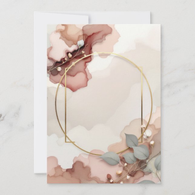 PREMIUM Inbjudningskort Design (Framsida)