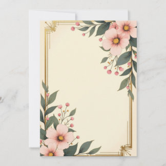 Premium inbjudningskortdesign inbjudningar