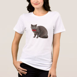 Premium Katt, Kvinnor T Shirt