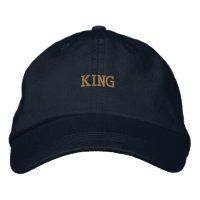 Premium KING Justerbar Marinmössa Slät Herr Visor