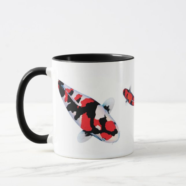 Premium Koi Fish Mug Mugg (Vänster)