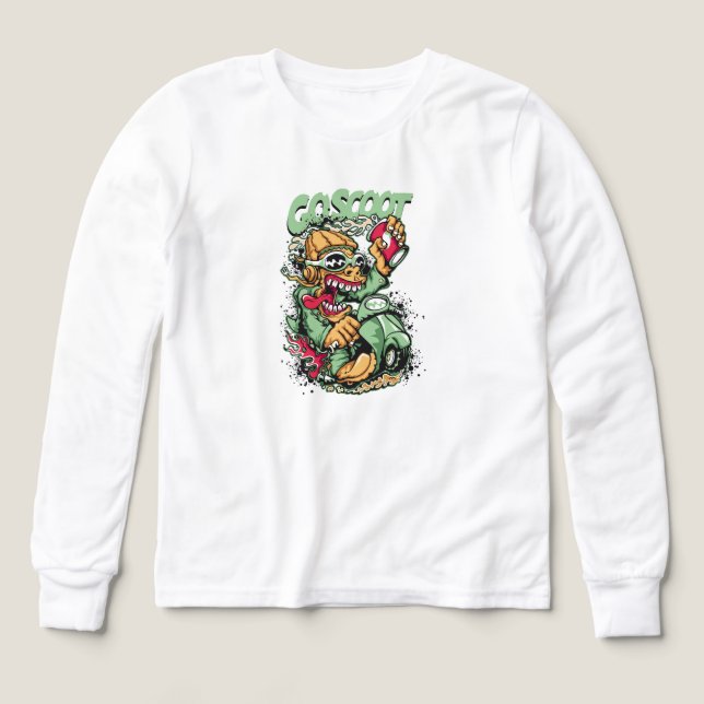 Premium-komfort | Toppen-Soft Kids' Pullover Hoodi T Shirt (Design framsida)