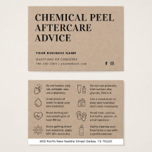 Premium Kraft Eco Chemical Peel-efterbehandlingsko