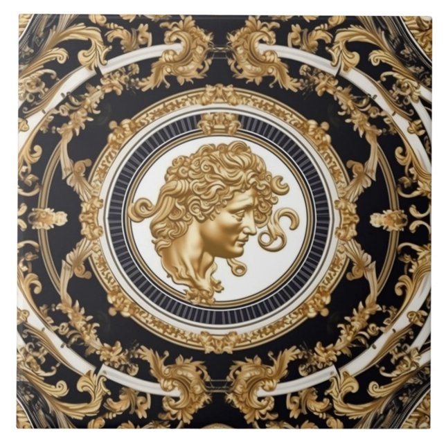 Premium Luxe-brickor för timofri legans Kakelplatta (Framsidan)