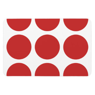 Premium-magnet för Big Polka dots Magnet