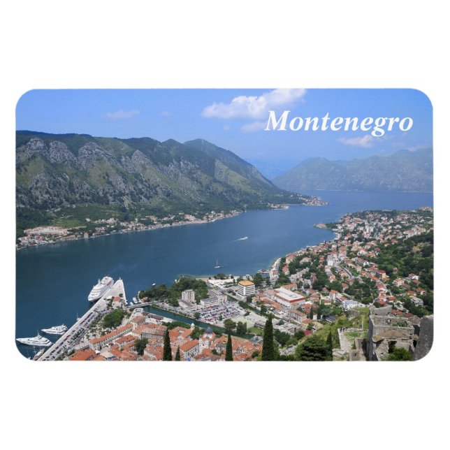 Premium-magnet för Montenegro Magnet (Horisontell)