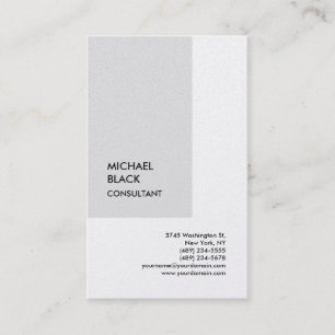 Premium Pearl Speciell, unik modern, minimalistisk Visitkort