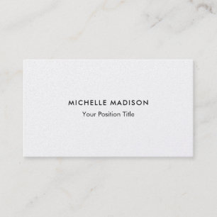 Premium Pearl-Trendiget - minimal Professionell, e Visitkort
