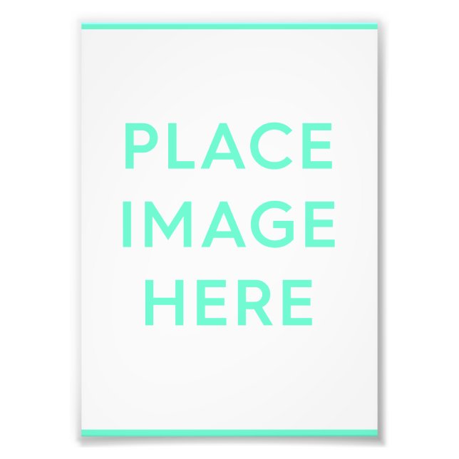 Premium-platsfoto för Papper utvidgning - 5 tum x  Fototryck (Framsidan)