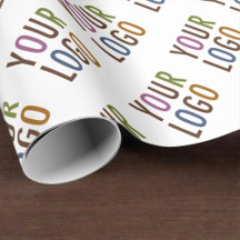 Premium presentpapper med eget logotyp Ingen minst