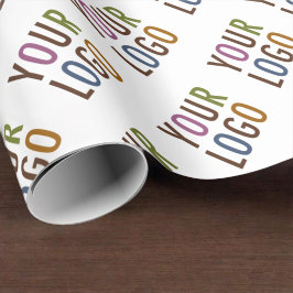 Premium presentpapper med eget logotyp Ingen minst
