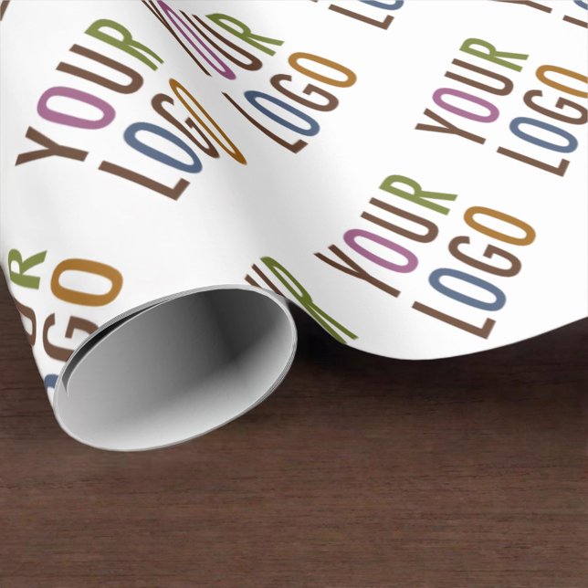 Premium presentpapper med eget logotyp Ingen minst (MISOOK Wrapping Paper with Logo)